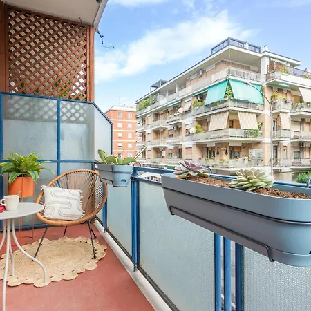 Casa Luana, 2 Bedroom With Terrace Vatican City דירה רומא